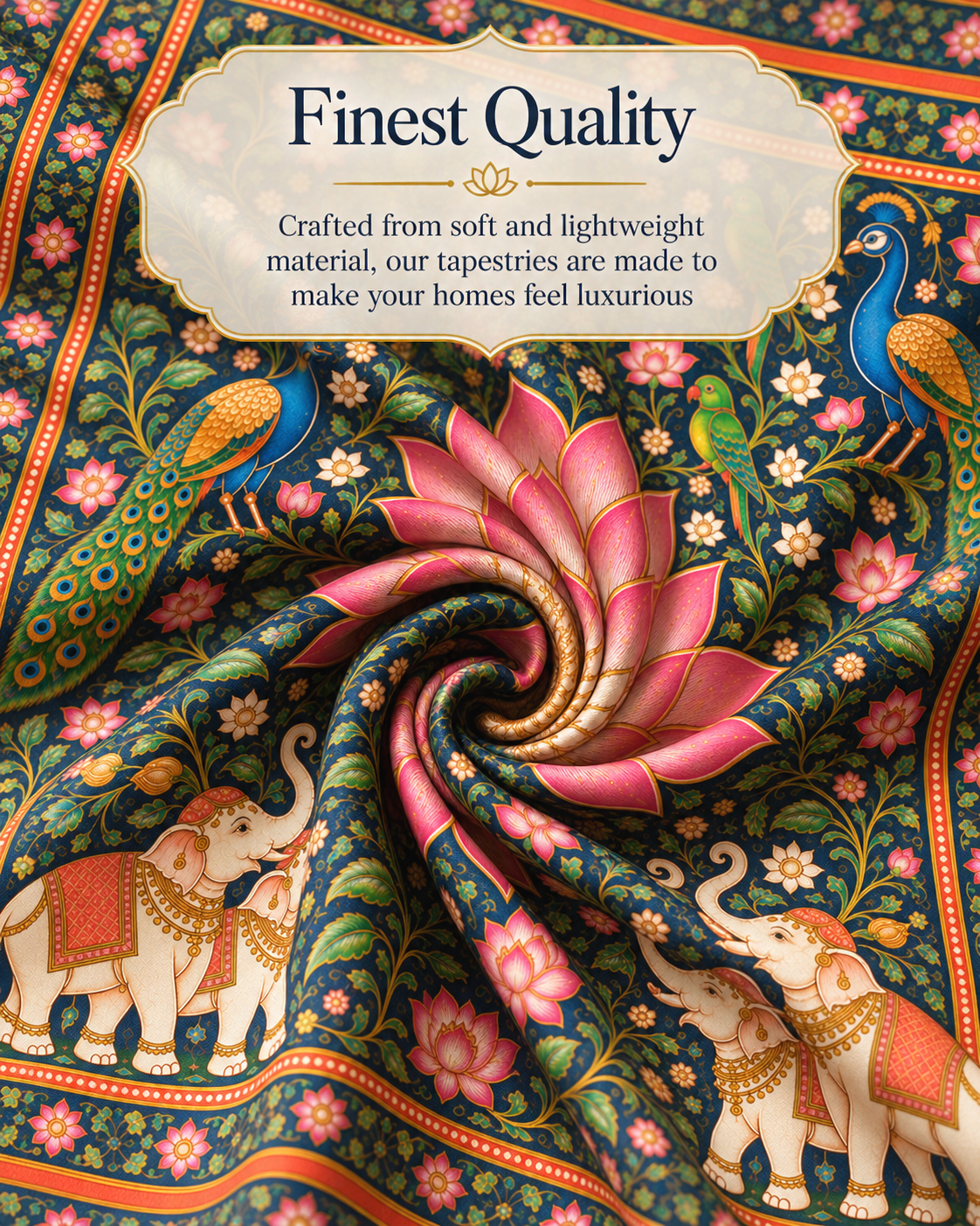 Devi in Himalaya Tapestry