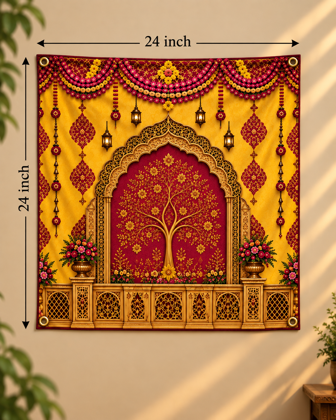 Golden Tree Tapestry