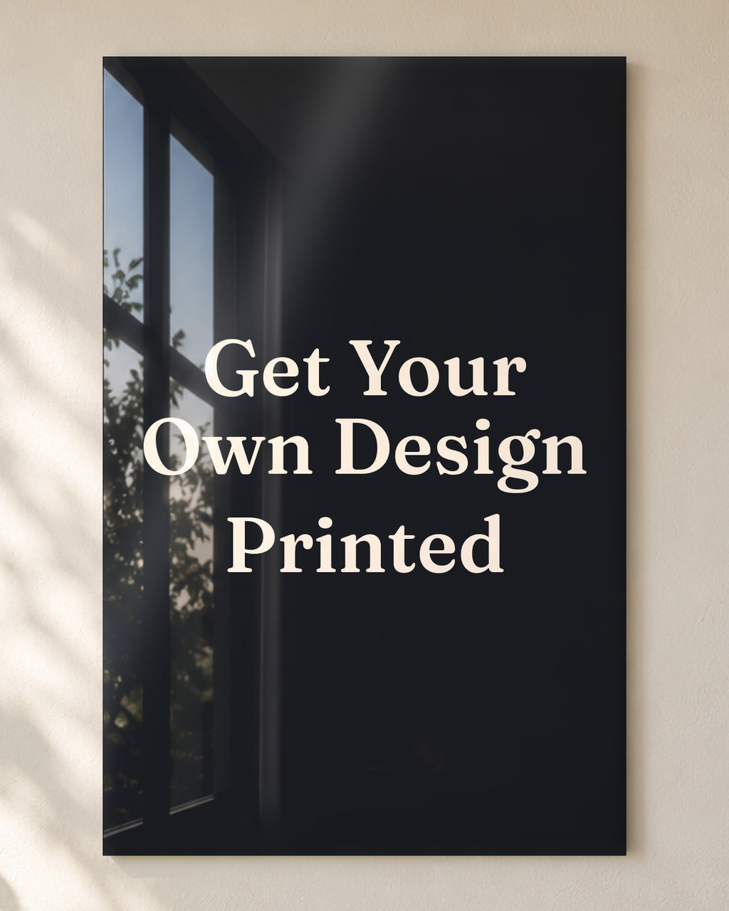 Custom design metal wall art, close-up